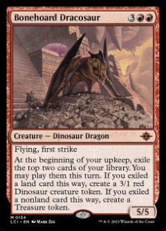 Bonehoard Dracosaur The Lost Caverns of Ixalan